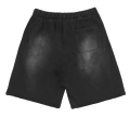 Rua vestem shorts masculinos de cor lavados vintage